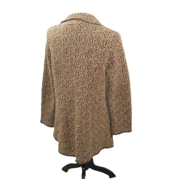 Willow Tweed Large Button Oversized Blazer Size Small - Picture 4 of 6